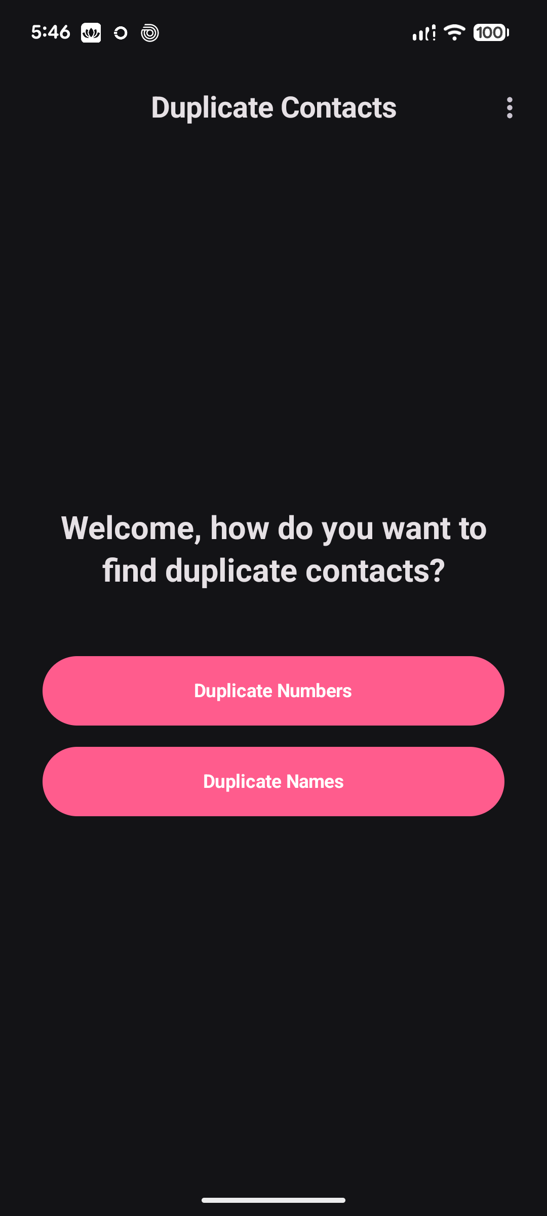 Duplicate Contacts Remover
